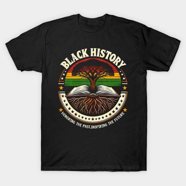 Black History Proud Black History Culture Teacher T-Shirt by Eduardo